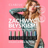 CLARESA Hybrid nail polish FULL GLITTER 1 -5g